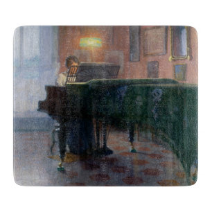 Der Pianist (Musikerin) Schneidebrett
