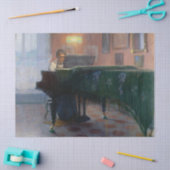 Der Pianist (Musikerin) Seidenpapier (Basteln)