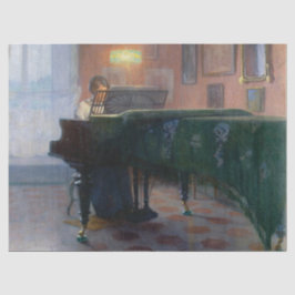 Der Pianist (Musikerin) Seidenpapier