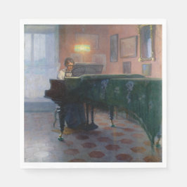 Der Pianist (Musikerin) Serviette