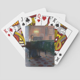 Der Pianist (Musikerin) Spielkarten