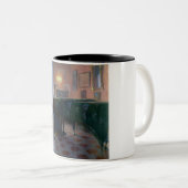 Der Pianist (Musikerin) Zweifarbige Tasse (VorderseiteRechts)