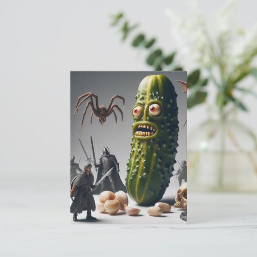 Der Pickle-Horror Postkarte (Stehend Vorderseite)