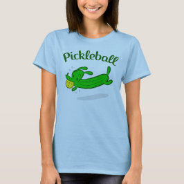 Der Pickleball der Frauen Hund legt T - Shirt in
