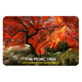Der Picnic Tree Magnet (Horizontal)