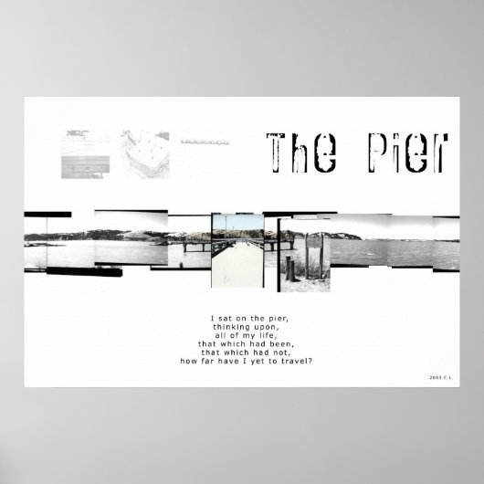 Der Pier. Poster (Vorne)
