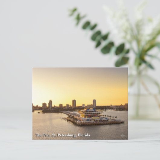 Der Pier Postkarte (Stehend Vorderseite)