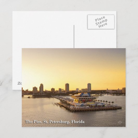 Der Pier Postkarte (Vorne/Hinten)