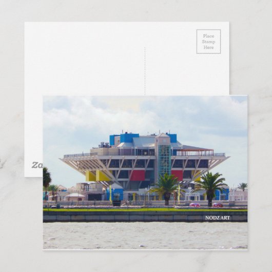 Der Pier Postkarte (Vorne/Hinten)