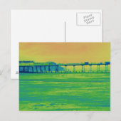 Der Pier Postkarte (Vorne/Hinten)