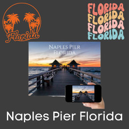 Der Pier von Neapel in Florida Poster