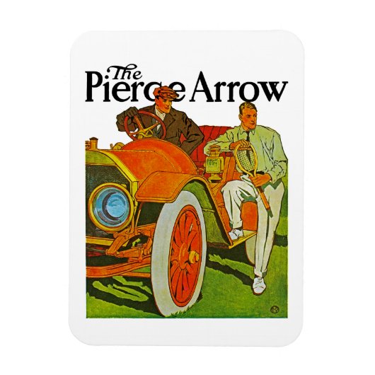 Der Pierce Arrow Magnet (Vertikal)