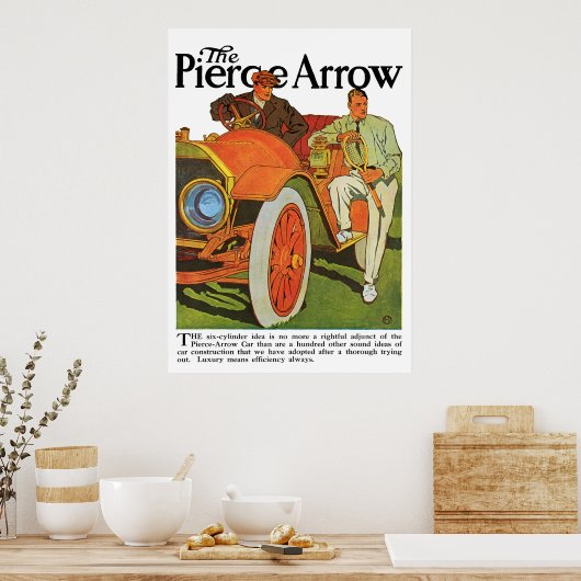 Der Pierce Arrow Poster (Küche)