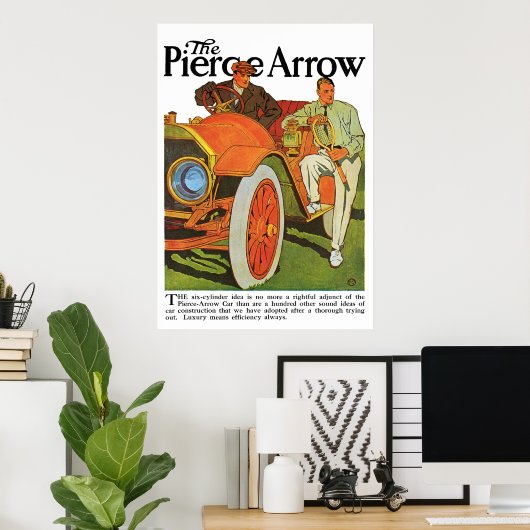 Der Pierce Arrow Poster (Heimbüro)