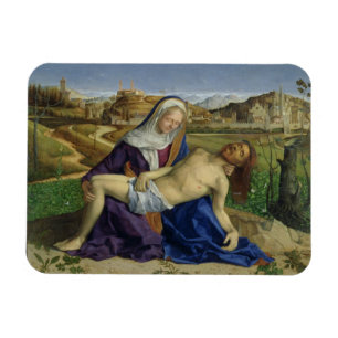 Der Pieta, c.1505 (Öl auf Platte) (Posten restor Magnet