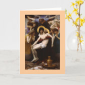 Der Pieta durch Bouguereau Karte (Gelbe Blume)