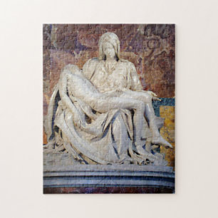 Der Pieta durch Michelangelo-Puzzlespiel Puzzle