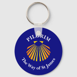 Der Pilgerweg von St. James Schlüsselanhänger