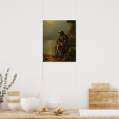 Der Pilot Behalte Watch, 1851 Poster (Küche)