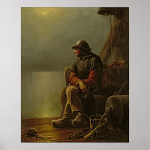 Der Pilot Behalte Watch, 1851 Poster