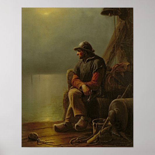 Der Pilot Behalte Watch, 1851 Poster (Vorne)