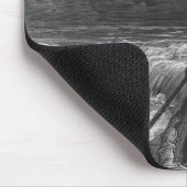 Der Pilot fällt in Ohnmacht Mousepad (Ecke)