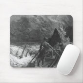 Der Pilot fällt in Ohnmacht Mousepad (Mit Mouse)