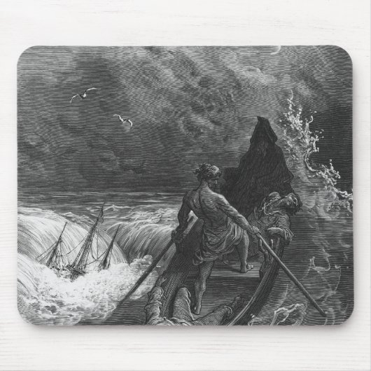 Der Pilot fällt in Ohnmacht Mousepad (Vorne)