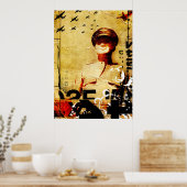 Der Pilot Poster (Küche)