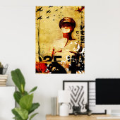 Der Pilot Poster (Heimbüro)