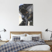 Der Pilot sitzt in seinem A-10-Thunderblitz II Leinwanddruck (Insitu (Schlafzimmer))