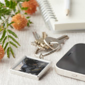 Der Pilot sitzt in seinem A-10-Thunderblitz II Schlüsselanhänger (Seite)