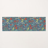 Der Pilzgarten Yoga-Matte - doppelseitig Yogamatte (Rückseite (Horizontal))