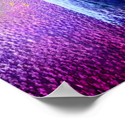 Der Pilzwald | AI Art Poster (Ecke)