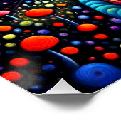 Der Pilzwald Poster (Ecke)