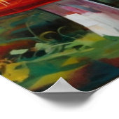 Der Pilzwald Poster (Ecke)