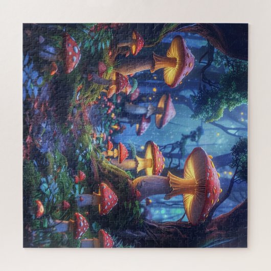 Der Pilzwald Puzzle (Horizontal)