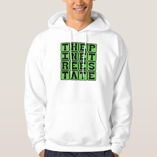 Der Pine Tree Staat, Maine Nickname Hoodie (Vorderseite)