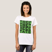 Der Pine Tree Staat, Maine Nickname T-Shirt (Vorne ganz)