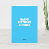 Der Pinguin des phantastischen Party Karte (Rückseite)