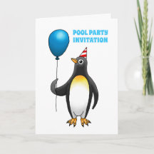 Der Pinguin ist bereit zum Party