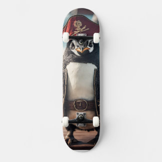 Der Pinguin-Pirat Skateboard