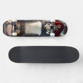 Der Pinguin-Pirat Skateboard (Horizontal)