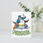 Der Pinguin Postkarte (Stehend Vorderseite)