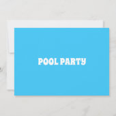 Der Pinguin und der blaue Ballon Einladung (Rückseite)