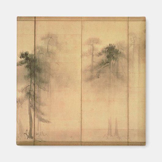 Der Pinienwald Magnet (Vorne)