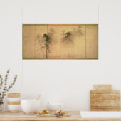 Der Pinienwald Poster (Küche)