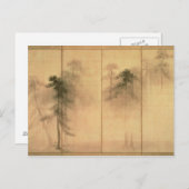 Der Pinienwald Postkarte (Vorne/Hinten)