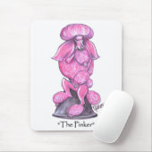 Der Pinker Brustkrebs-Pudel Mousepad (Mit Mouse)