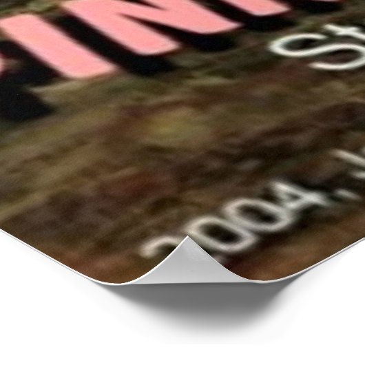 DER PINKSTORM POSTER (Ecke)